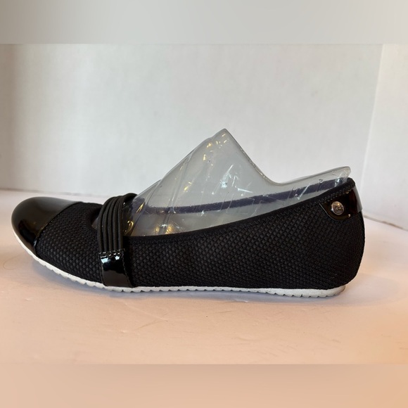 Anne Klein Sport black slip-on flat shoes size 7.5 M - Picture 4 of 11